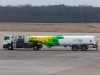 air bp gasoline truck on ground at cologne bonn airport germany